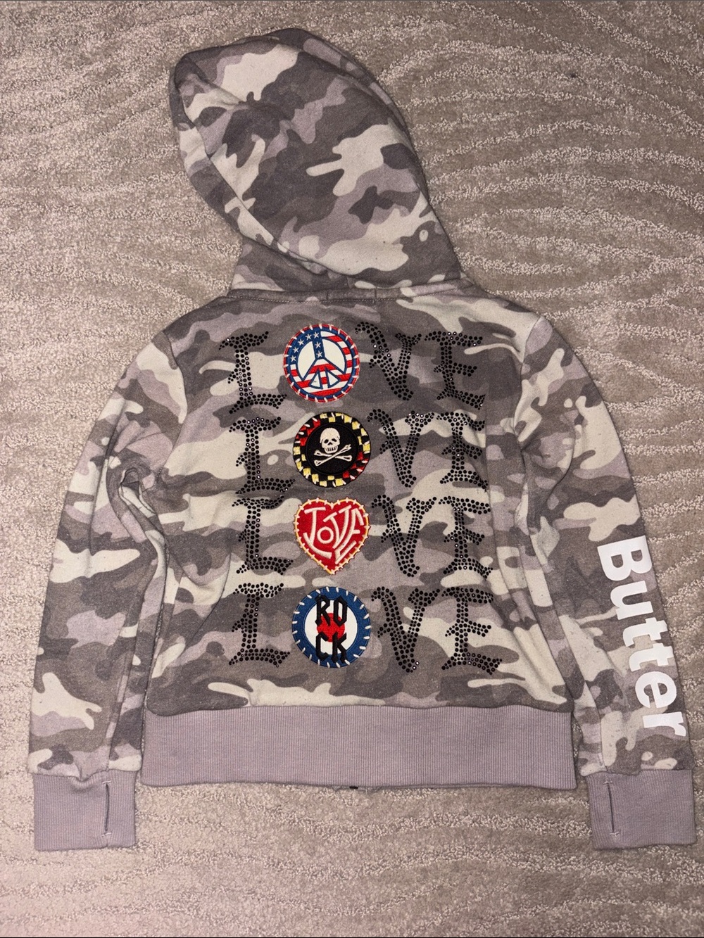 Butter Super Soft Camo Hoodie